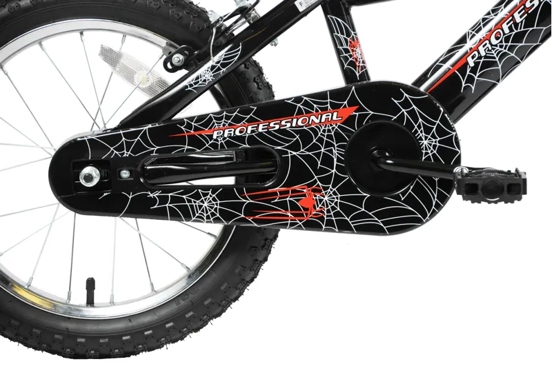 Professional Spider 16 Inch Wheel Kids Bike Black -3